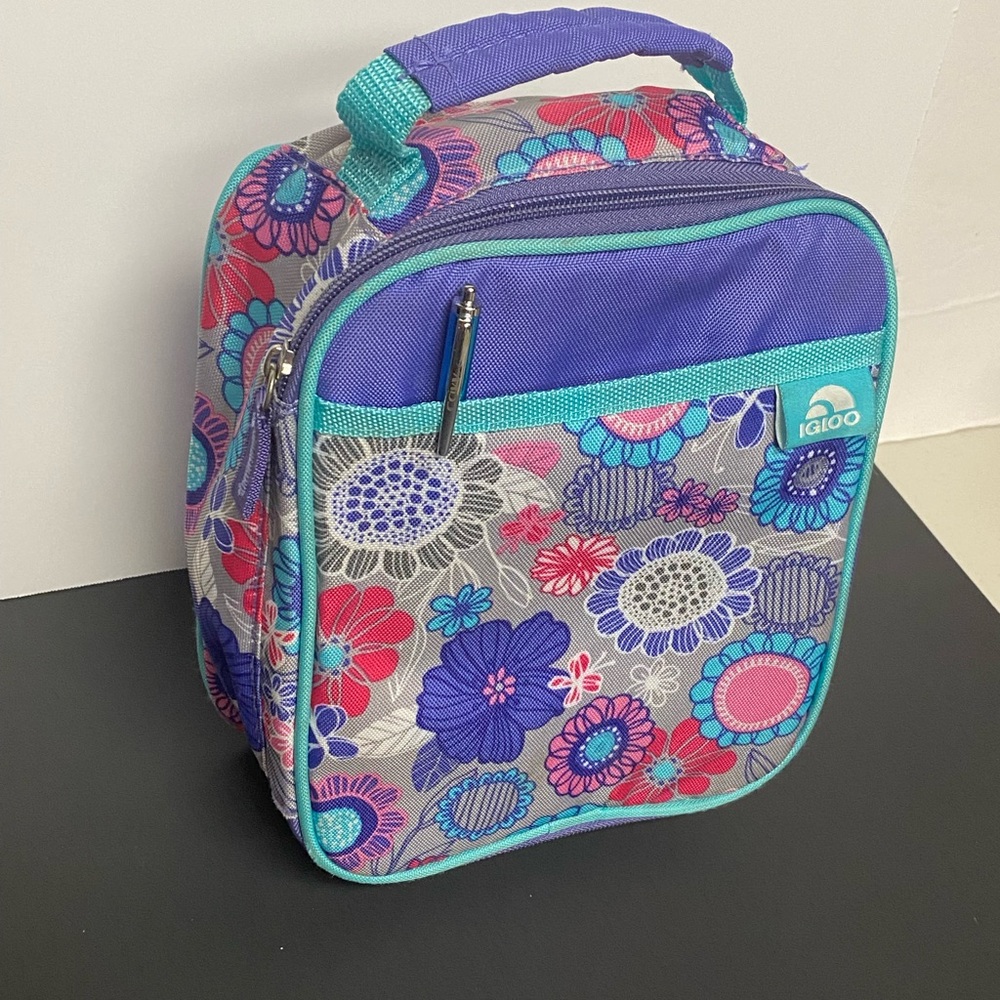 Igloo floral insulated lunch bag